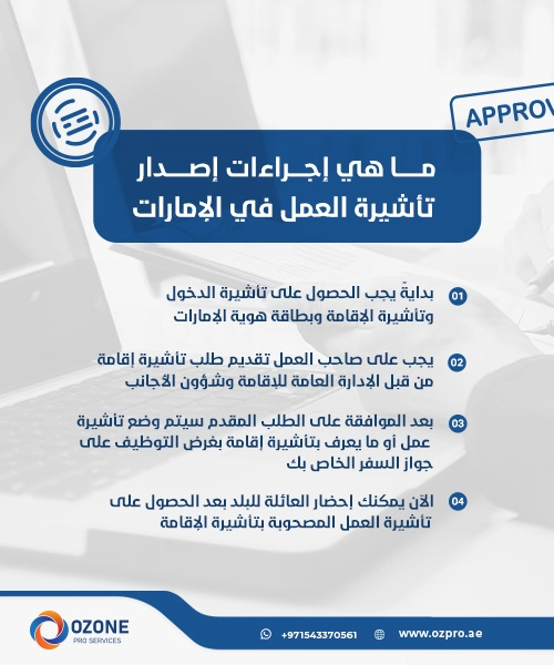 ما هي إجراءات إصدار تأشيرة العمل في الإمارات ؟