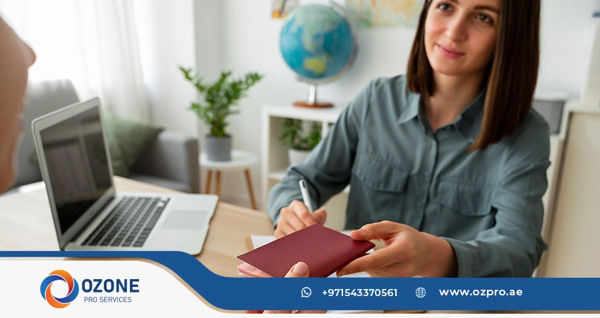 إجراءات الهجرة والجوازات في الامارات